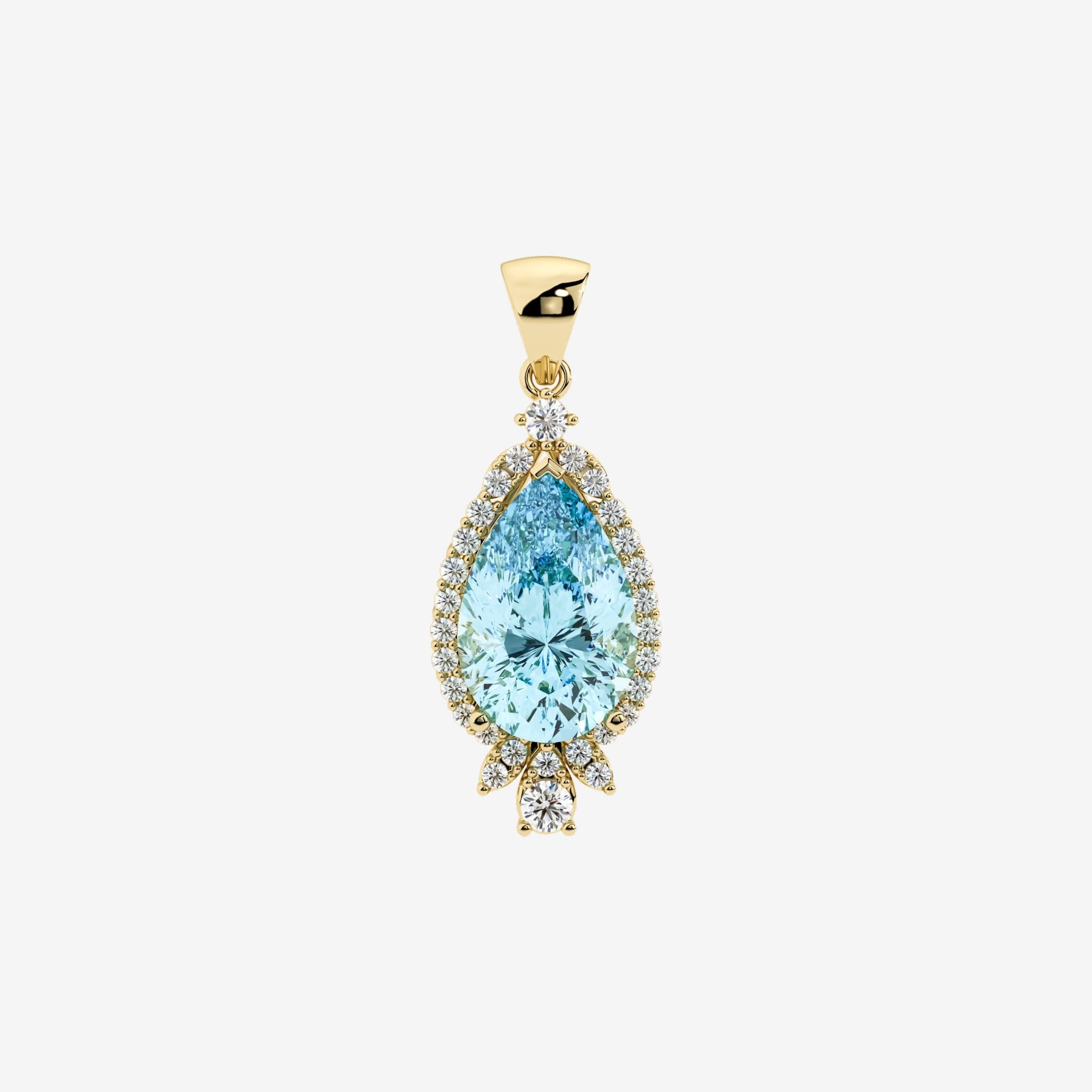 ACCENTED GEMSTONE PENDANT