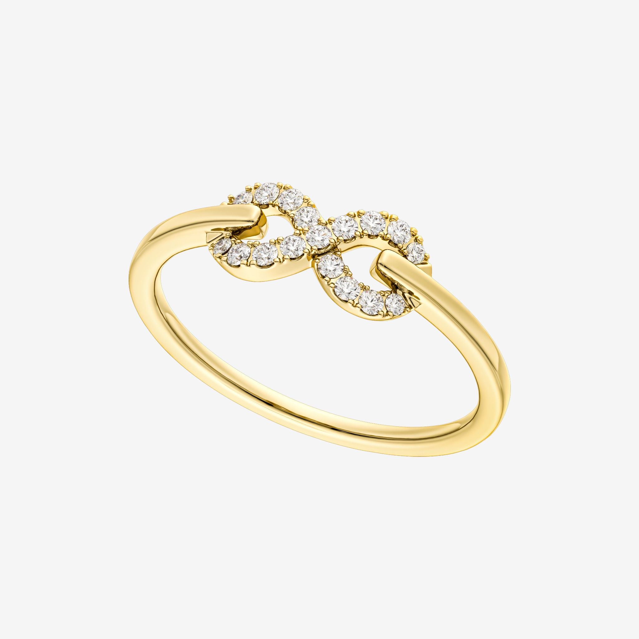ACCENTED INFINITY RING