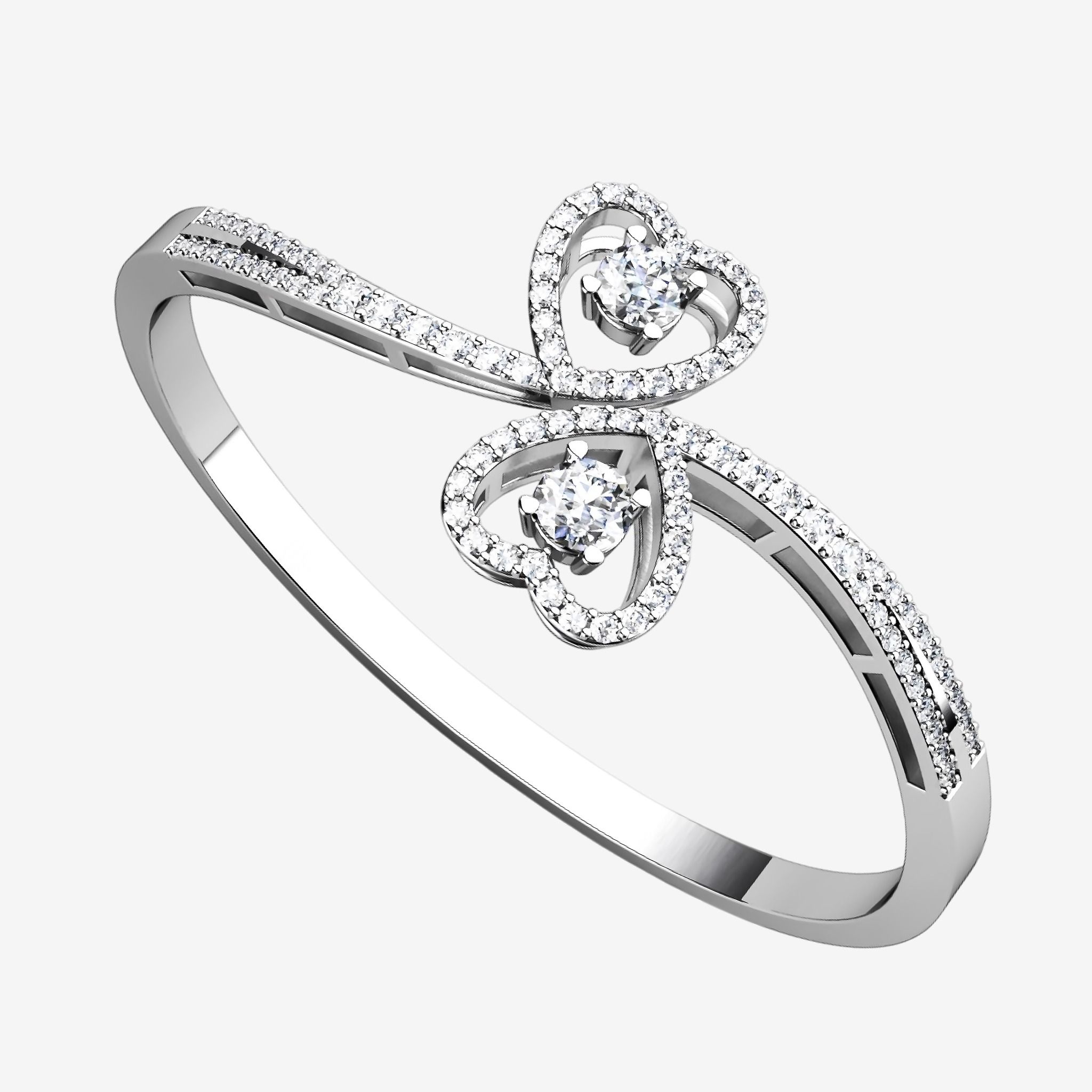 ACCENTED BYPASS BANGLE