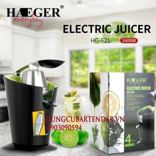 Máy Ép Cam Chanh Haeger