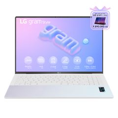 Laptop LG Gram 2023 Ultra Slim 16Z90RS-G.AH54A5 (Core i5 1340P/ 16GB/ 512GB SSD/ Intel Iris Xe Graphics/ 16.0inch WQHD/ Windows 11 Home/ White)