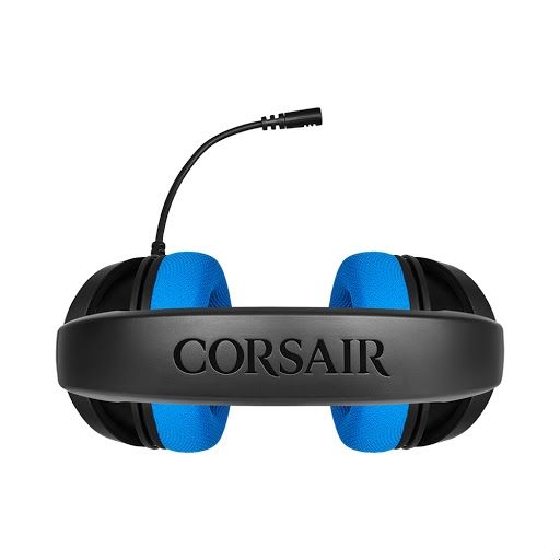 Tai nghe gaming Corsair HS35 Stereo Blue (CA-9011196-AP)