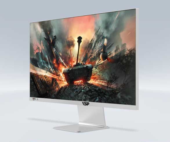 Màn hình máy tính VSP VU279Q1 27in Phẳng 2K/QHD 165Hz (Sạc Type-C 65W)