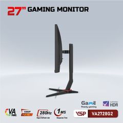 Màn hình gaming VSP VA2728G2 27 inch, Full HD, VA,280Hz,1ms,xoay