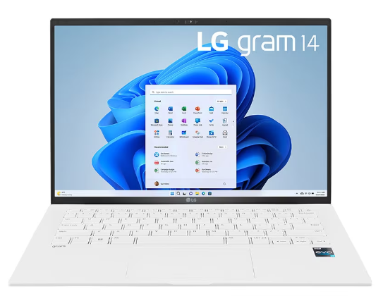 Laptop LG Gram 2023 14ZD90R-G.AX51A5 (Core i5 1340P/ 8GB/ 256GB SSD/ Intel Iris Xe Graphics/ 14.0inch WUXGA/ NoOS/ White)