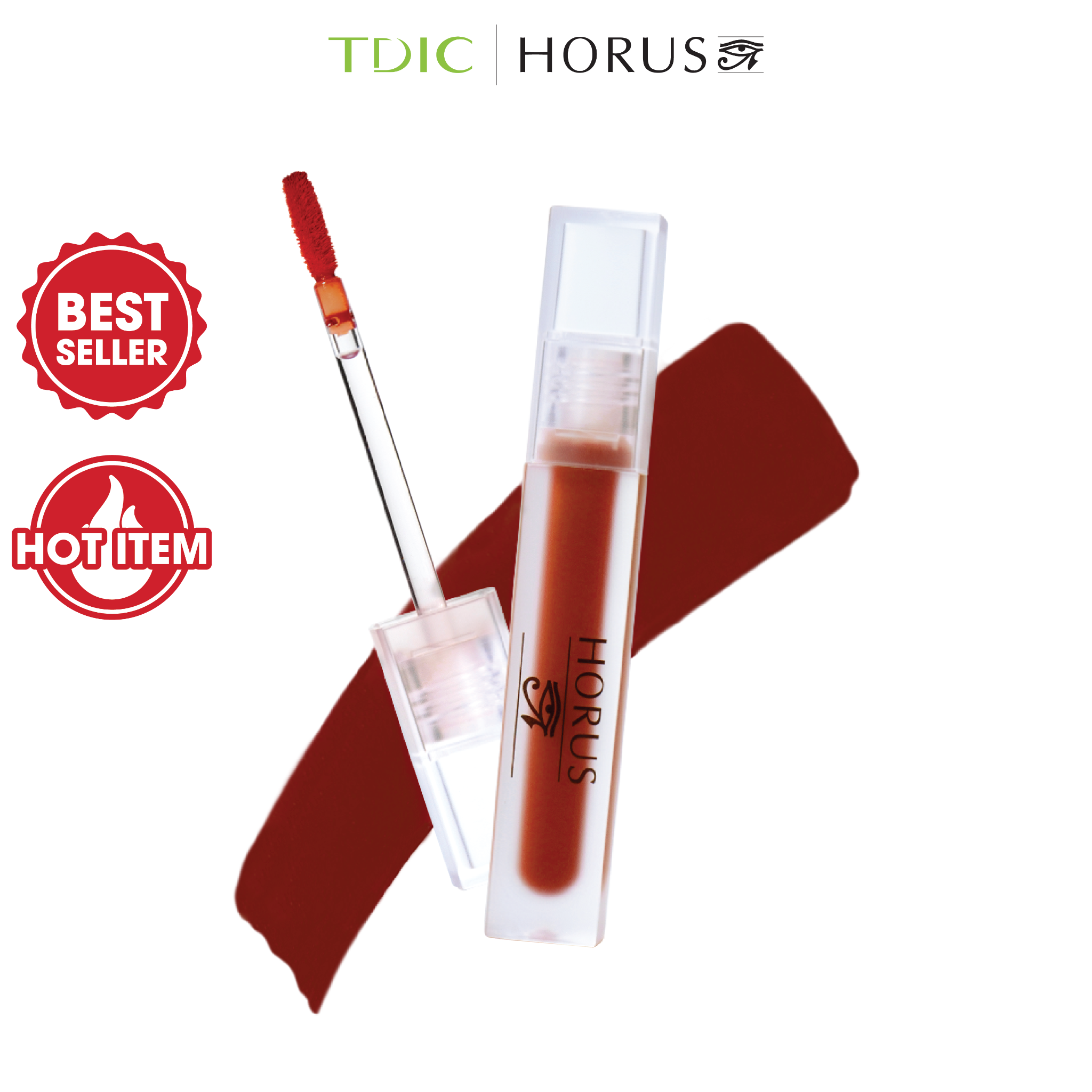 Horus Son Kem Soft Matte Velvet Lipcream - #01 RoseWood