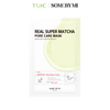 Some By Mi Mặt nạ giấy Real Super Matcha Pore Care Mask 20g