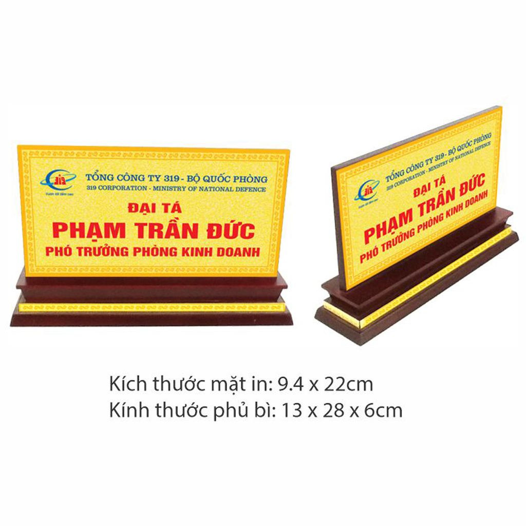 Biển chức danh 03