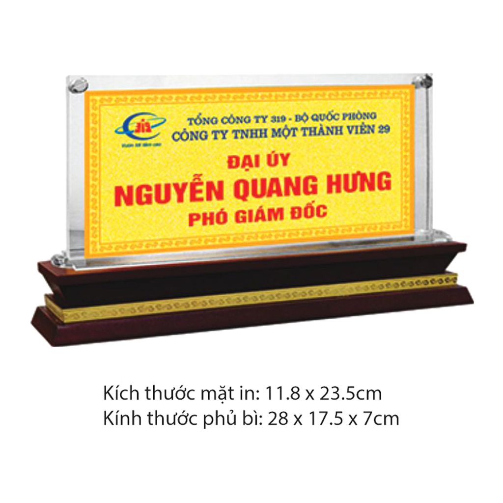 Biển chức danh 03