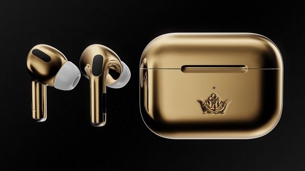 Airpod mạ vàng | mạ vàng phụ kiện: vàng hồng, vàng 24K