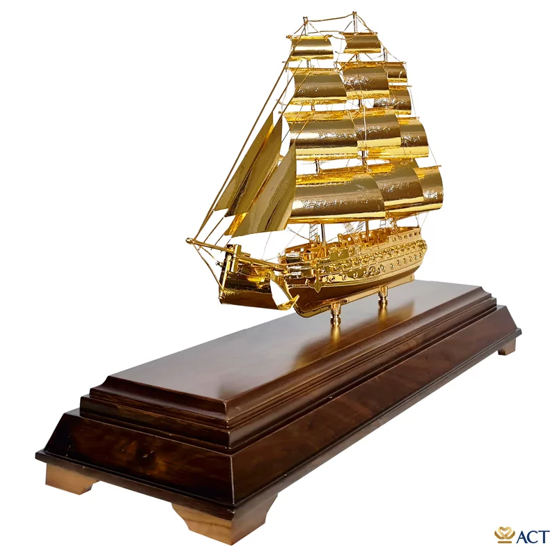Thuyền Buồm mạ vàng 24k (Mẫu 91)