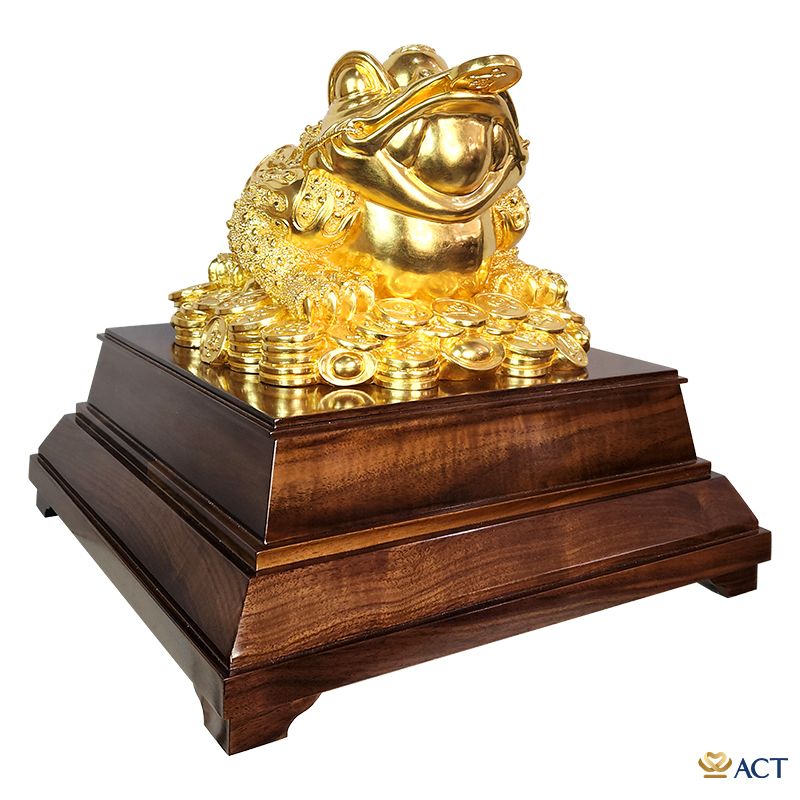 Thiềm Thừ dát vàng 24k