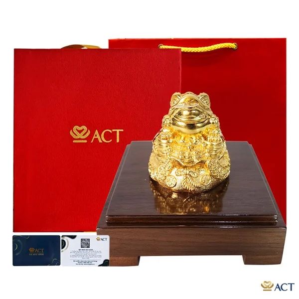 Thiềm Thừ dát vàng 24k