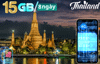 Sim 4G Thái Lan - 7 Ngày : Tổng 15GB