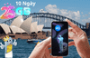 Sim 4G Úc - New Zealand - 15 Ngày : Tổng 8GB + 60 Phút Gọi