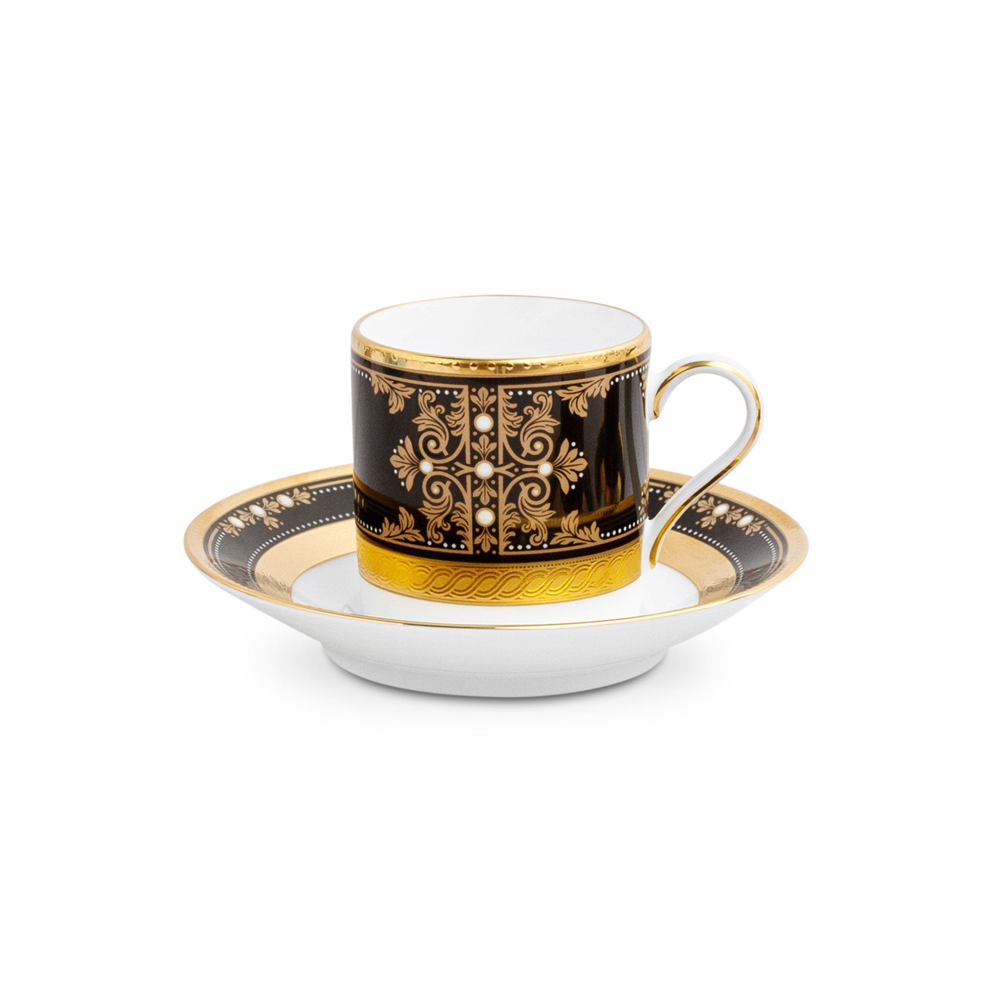 Chén trà & đĩa lót nhỏ Noritake Evening Majesty 125ml