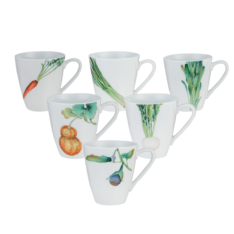 Bộ 06 cốc sứ Noritake Kyoka Shunsai 295ml