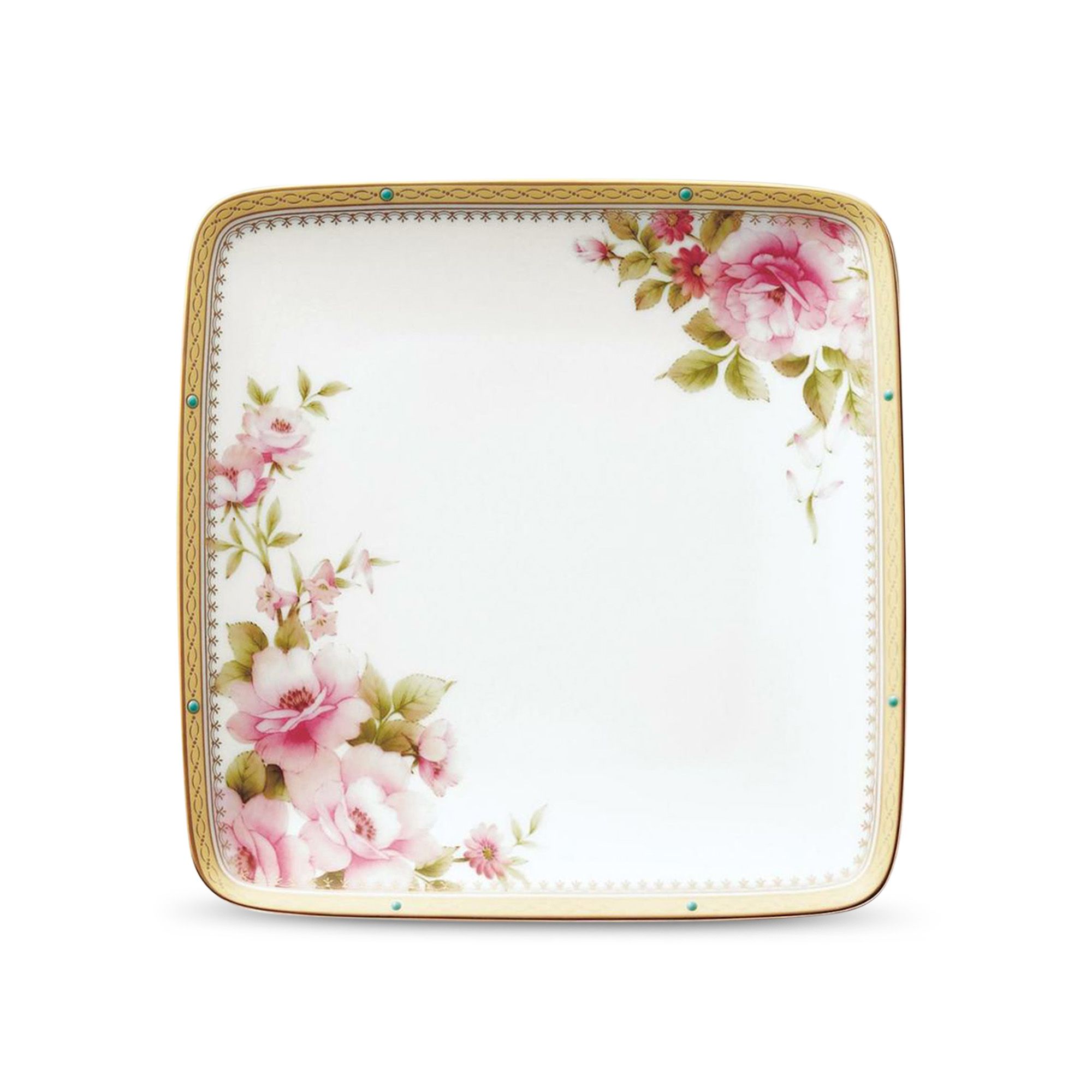 Đĩa vuông cỡ nhỏ (loại đặc biệt) Noritake Hertford 19,1cm