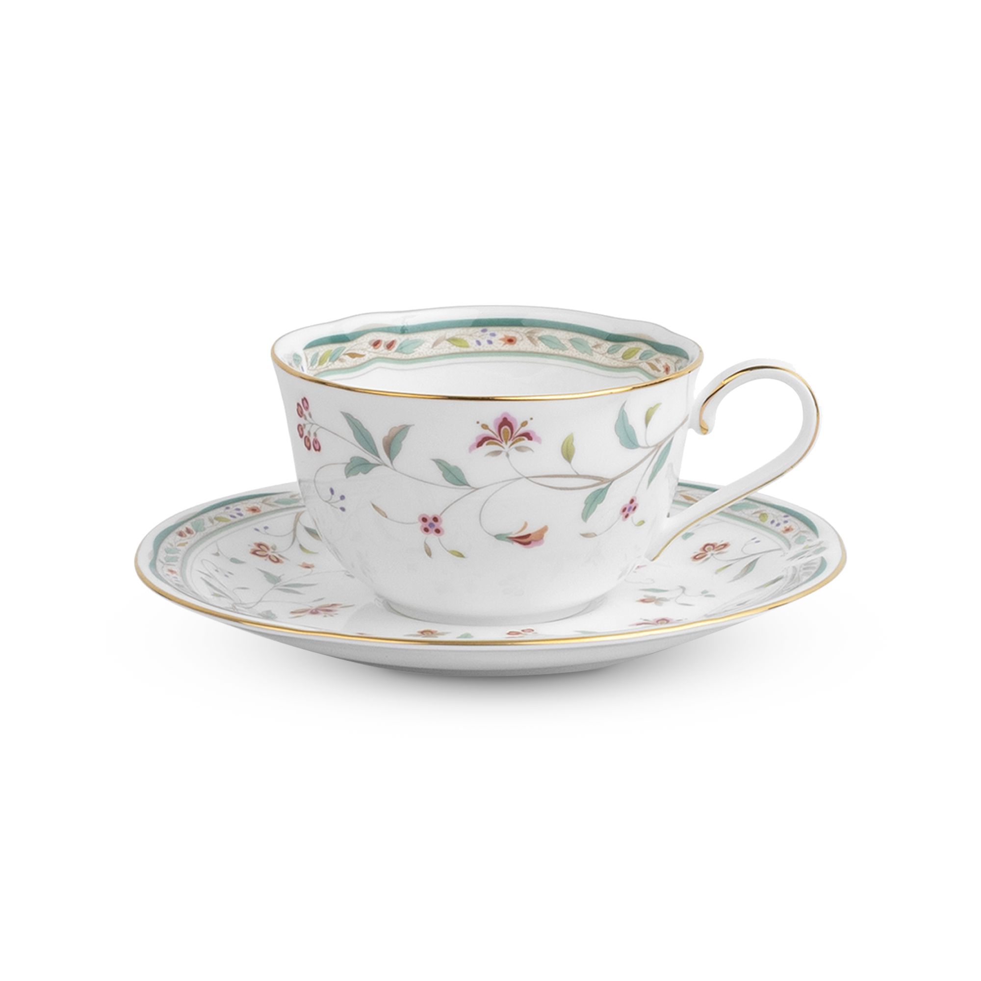 Chén trà & đĩa lót Noritake Hana Sarasa 225ml