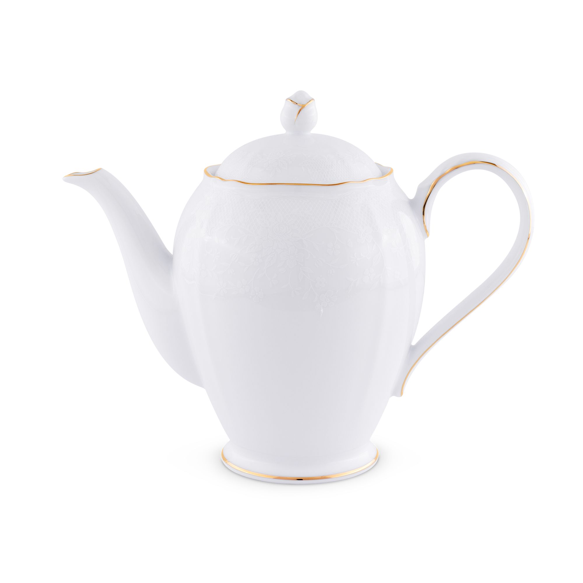 Ấm trà Noritake Princess Bouquet Platinum 950ml