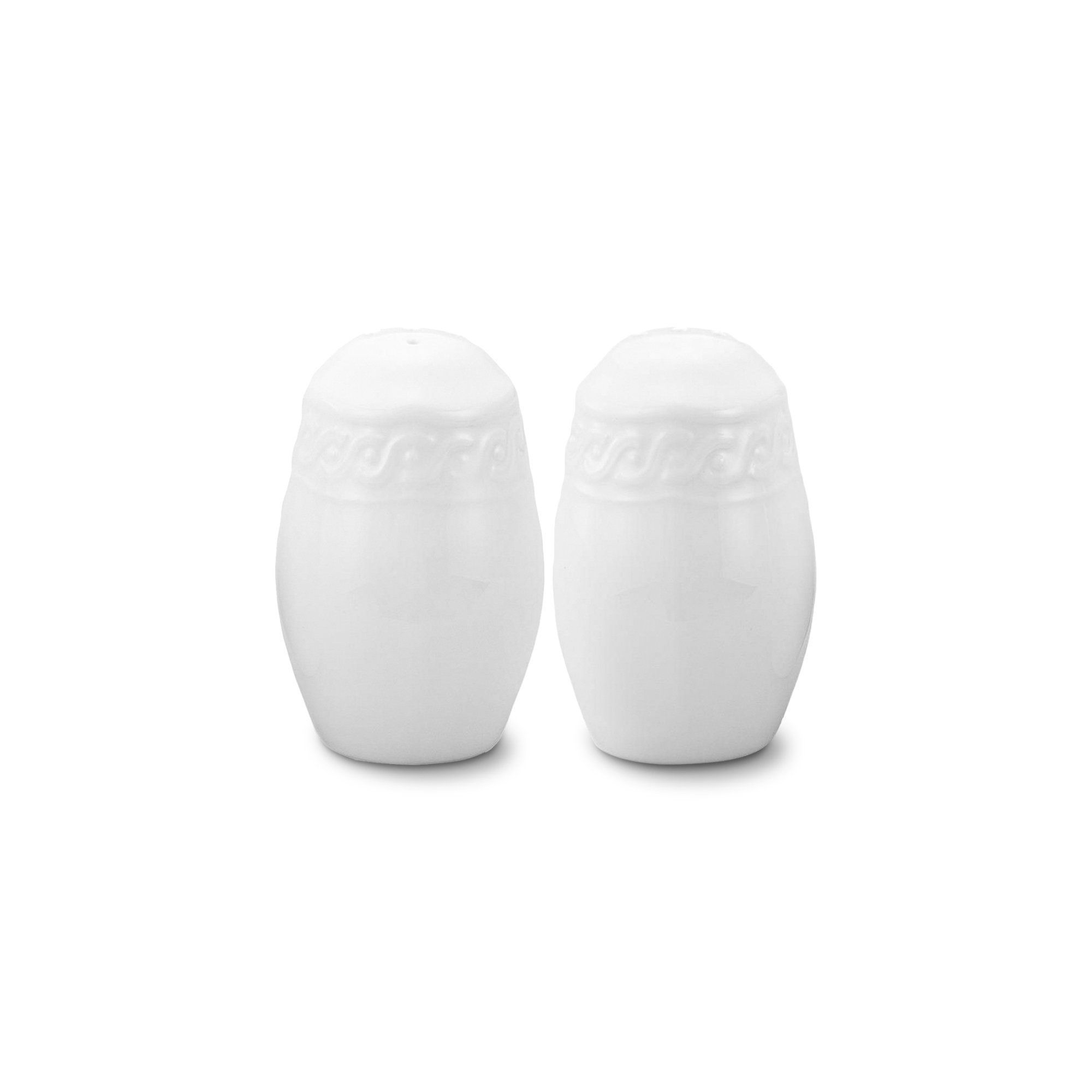 Bộ lọ đựng tiêu & muối Noritake Cher Blanc 7cm