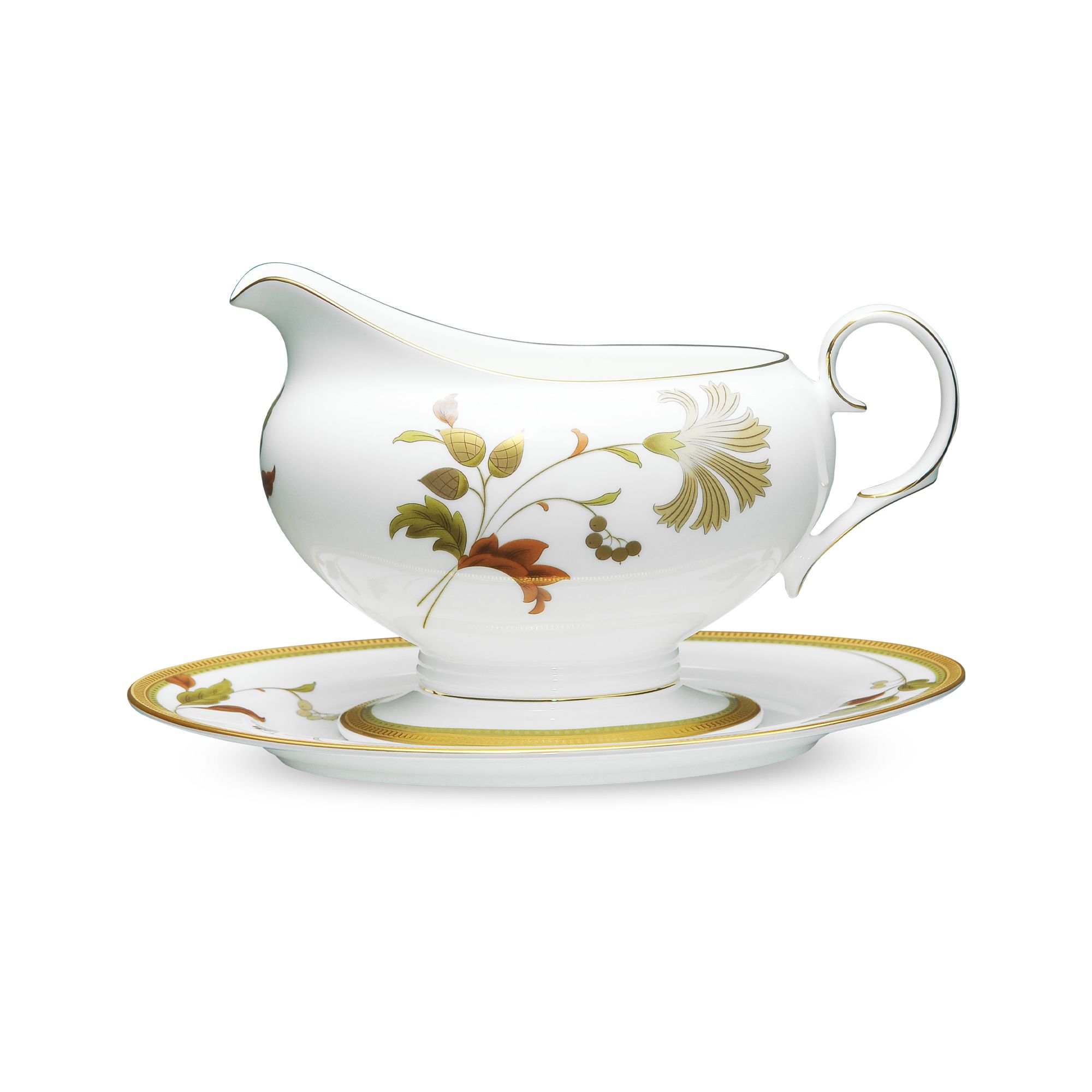 Bình đựng nước xốt kèm đĩa kê Noritake Islay 670ml