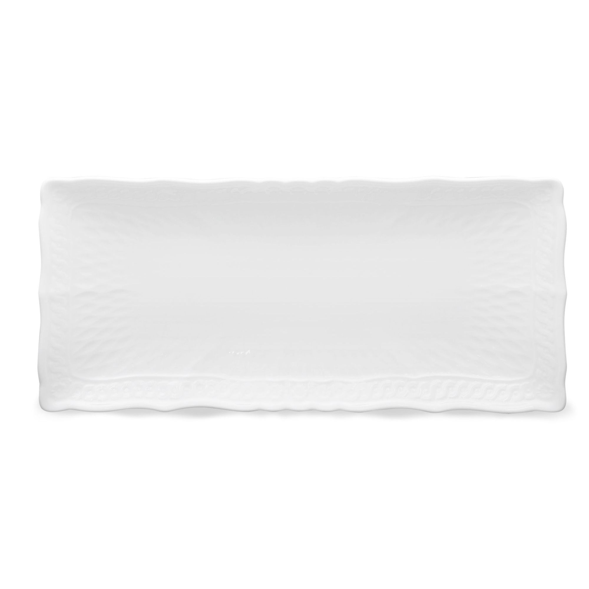 Đĩa hình chữ nhật Noritake Cher Blanc 27cm