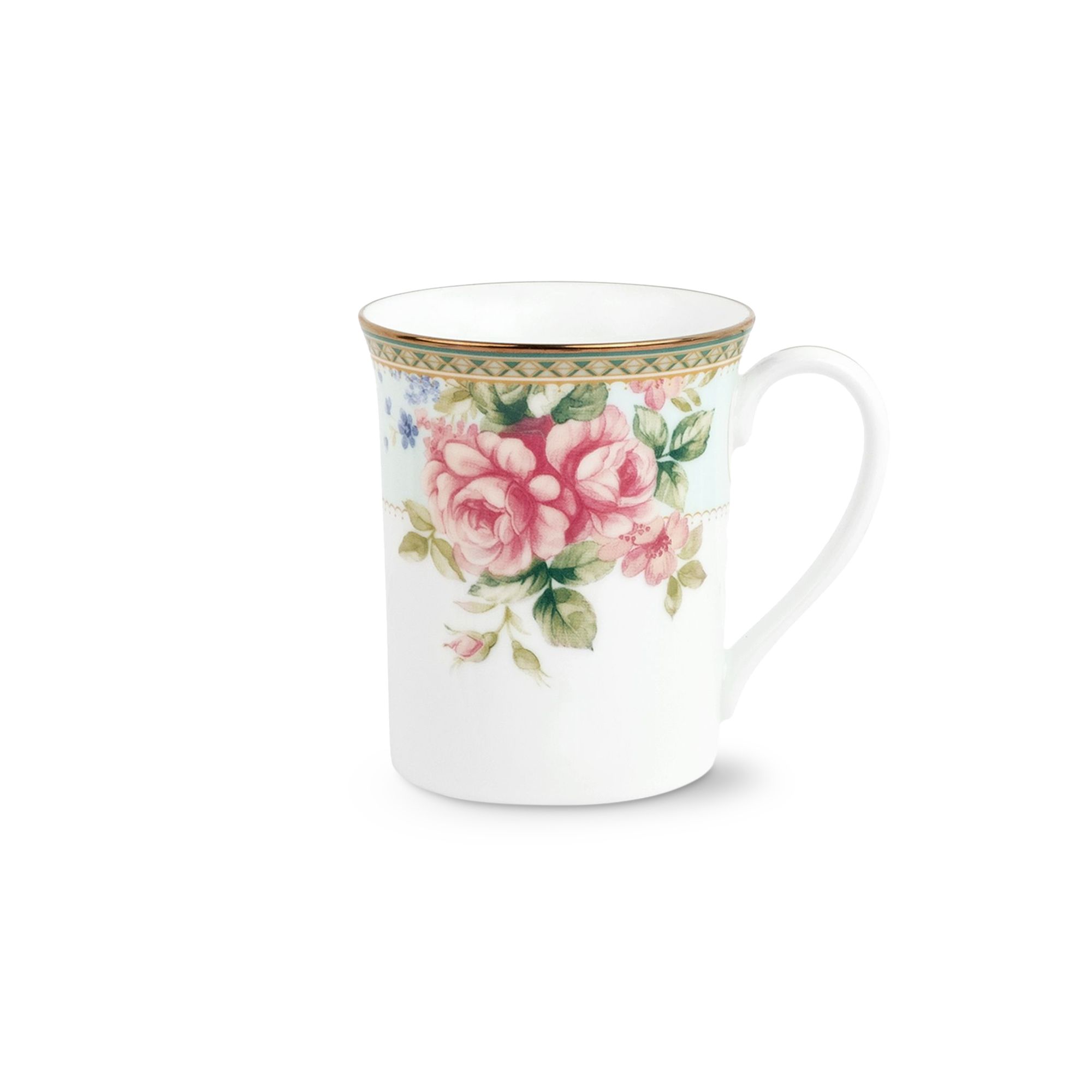Cốc sứ Noritake Crestwood Rosa Basket 310ml