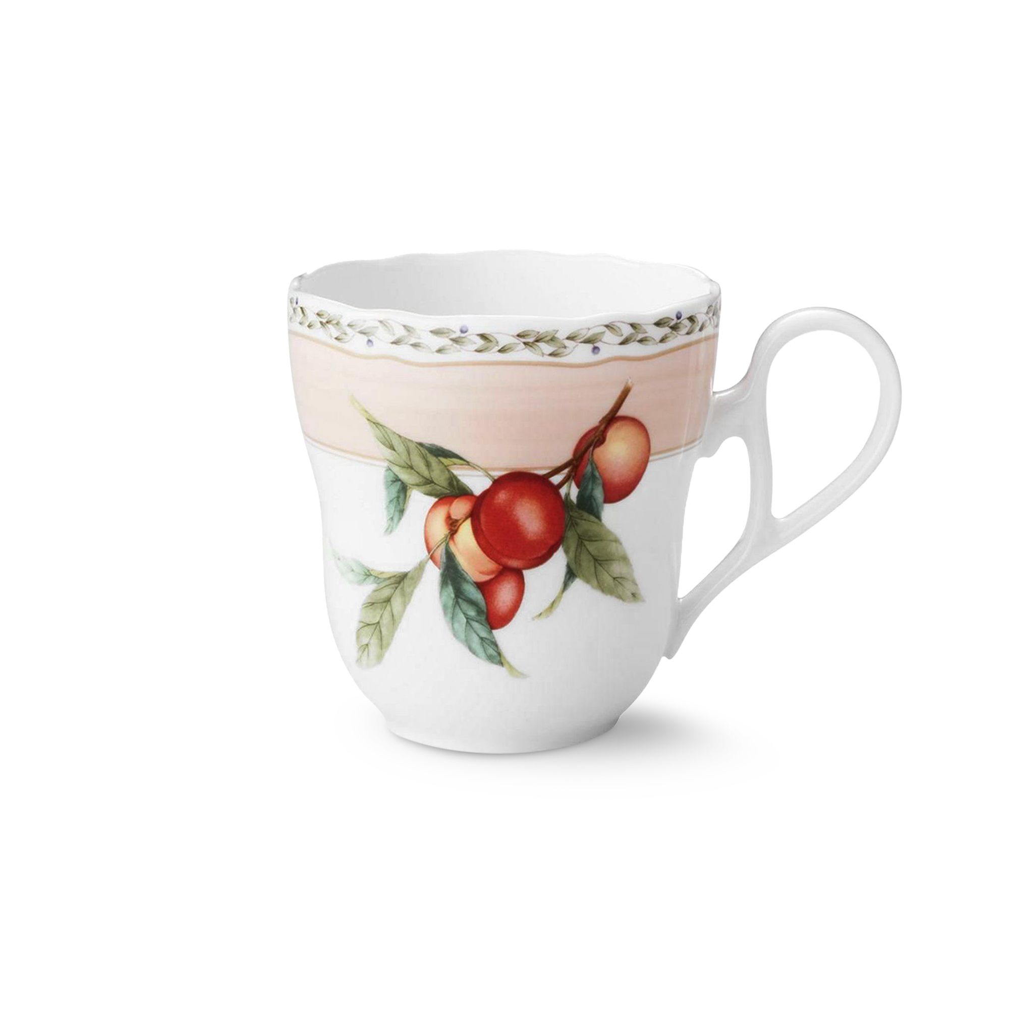 Cốc sứ màu hồng Noritake Orchard Garden 375ml