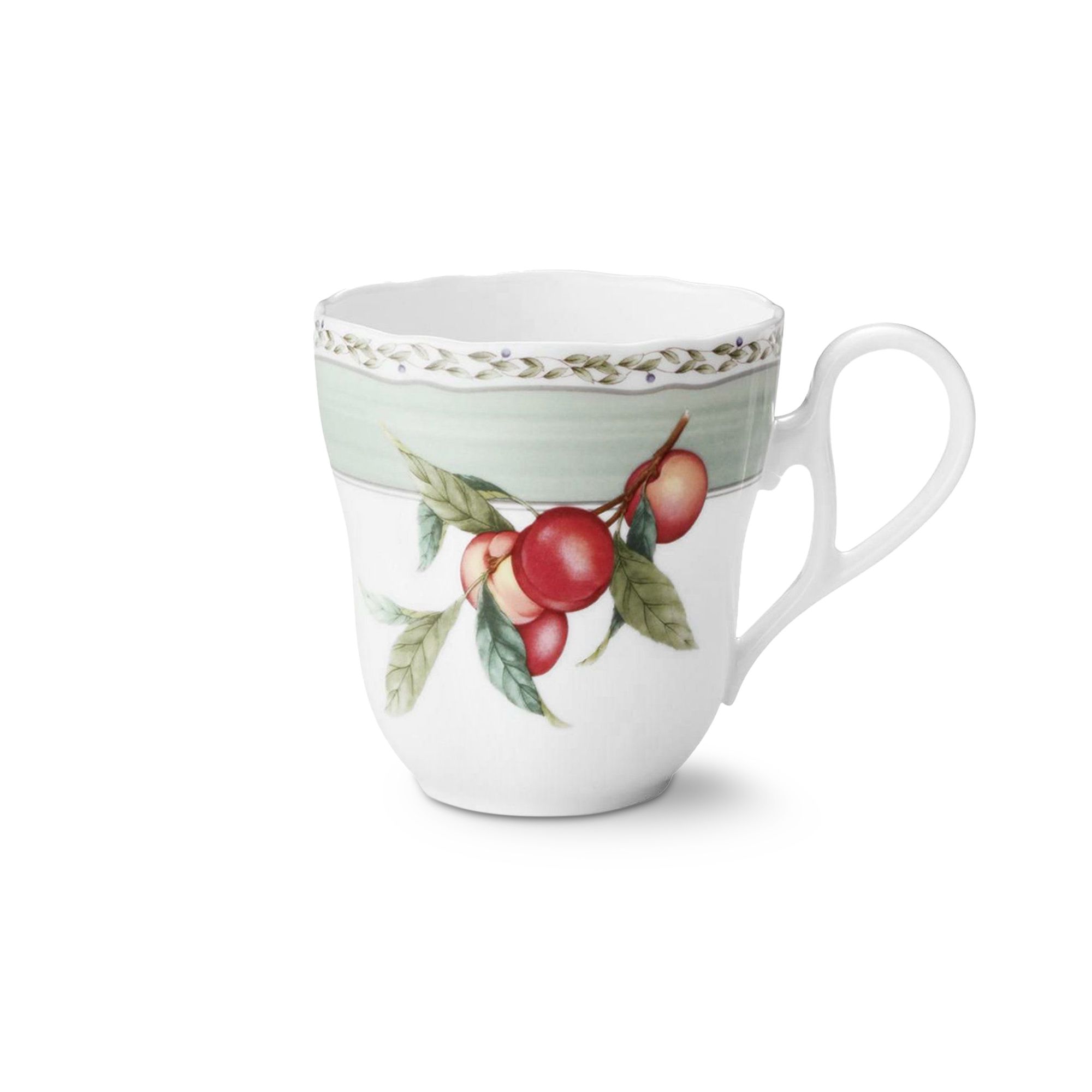 Cốc sứ màu xanh Noritake Orchard Garden 375ml