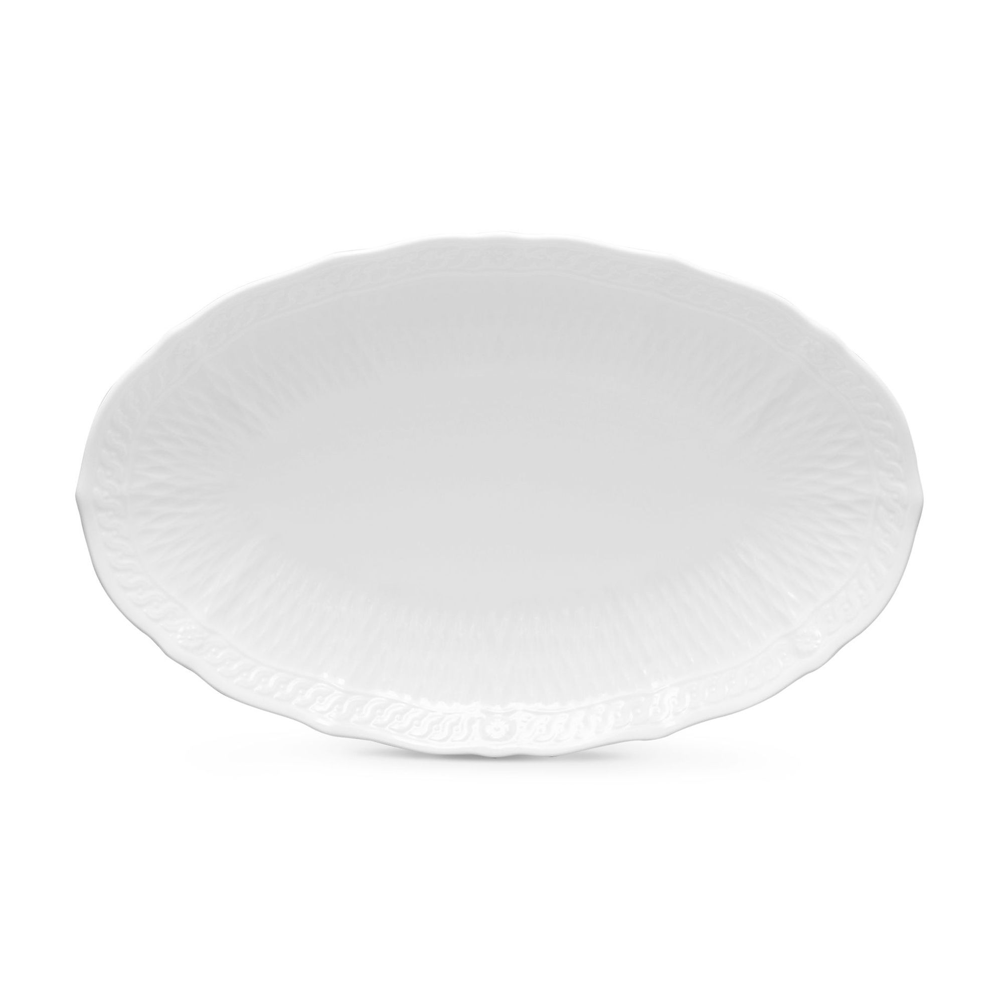 Đĩa Oval cỡ nhỏ loại coupe Noritake Cher Blanc 26,8cm