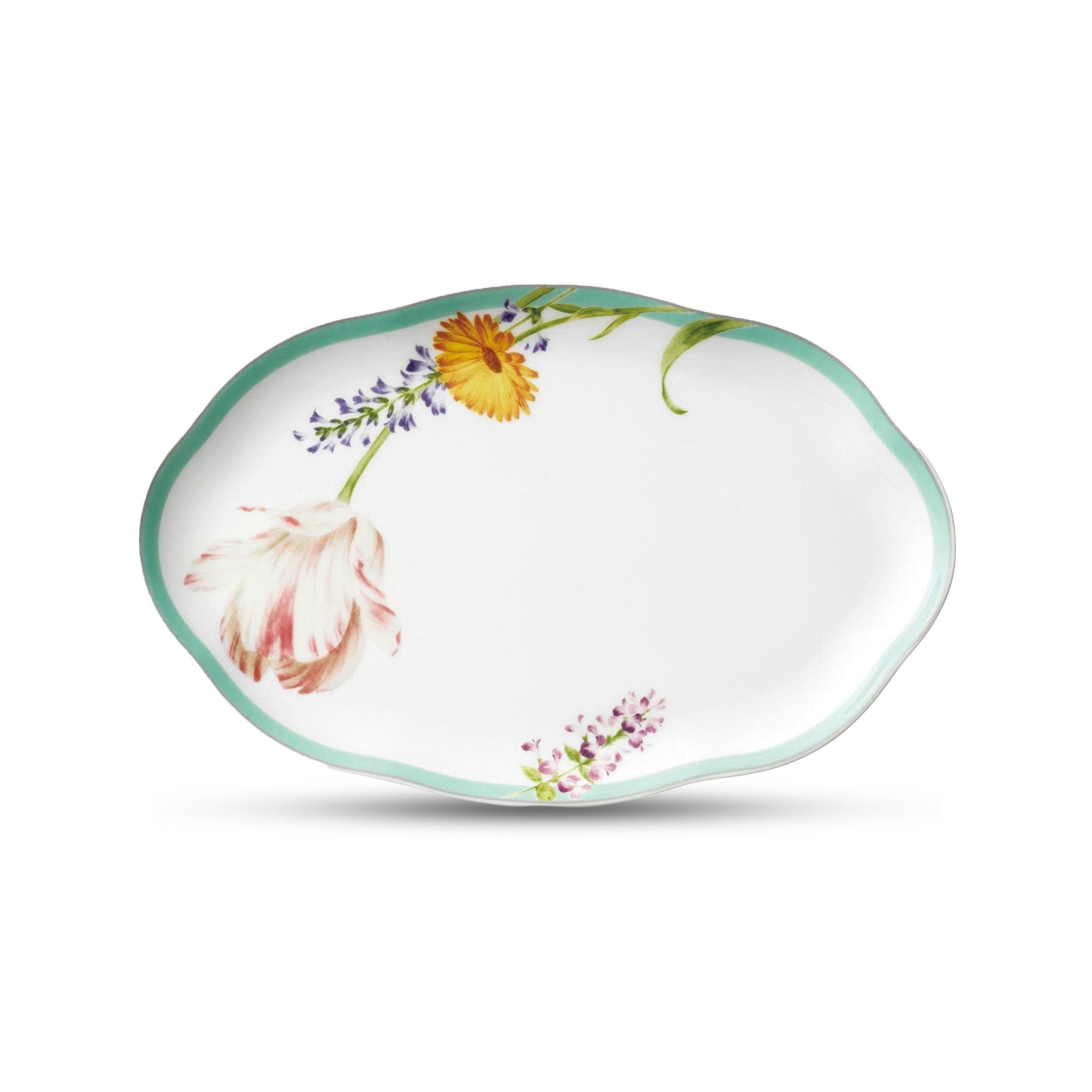 Đĩa hình đám mây Noritake Coco Fleur 23,3cm