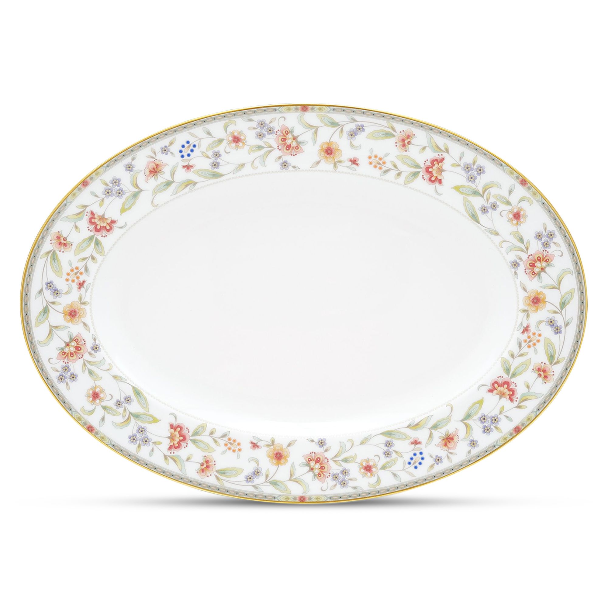 Đĩa Oval cỡ vừa Noritake Primrose 36,8cm