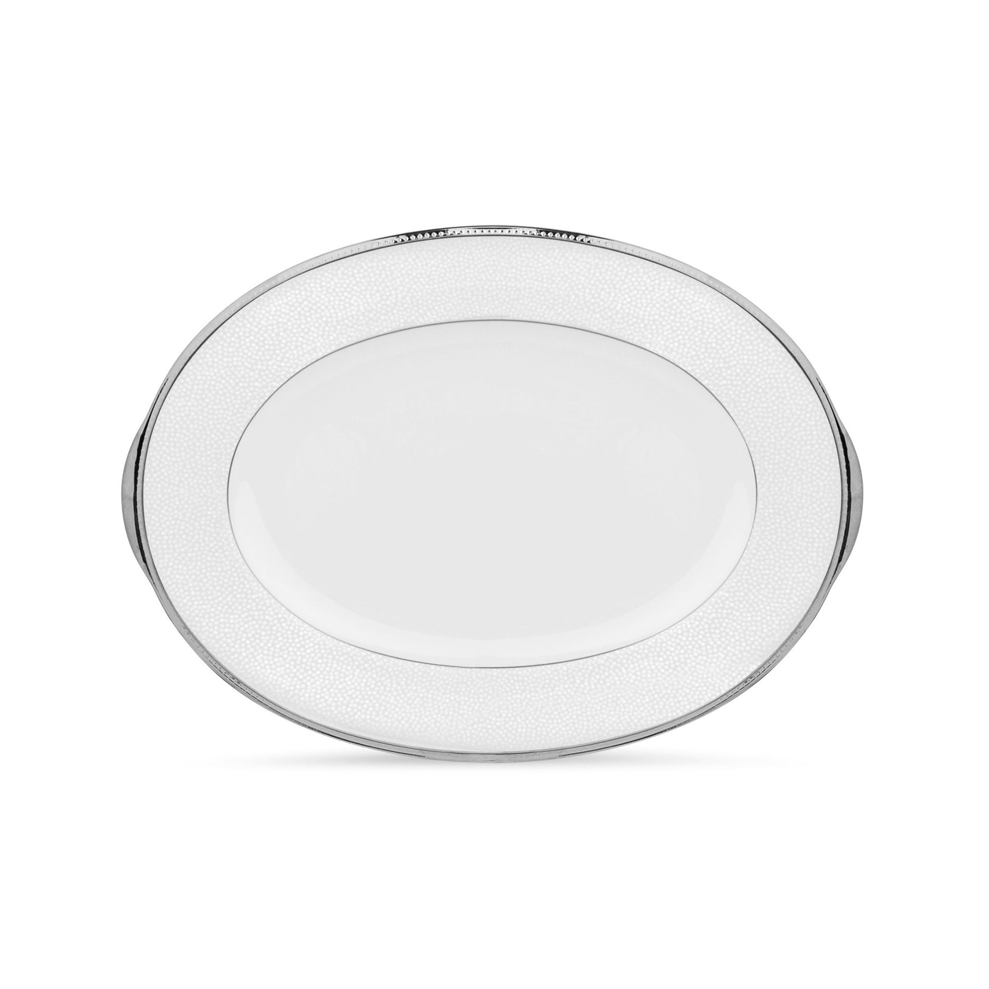 Đĩa Oval cỡ nhỏ Noritake Champagne Pearls 32cm