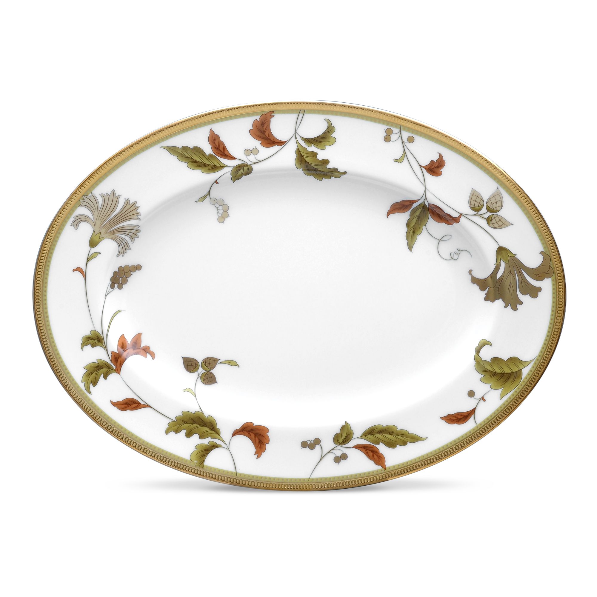 Đĩa Oval cỡ nhỏ Noritake Islay 31,2cm