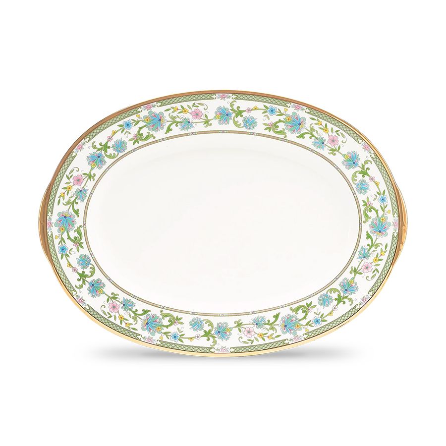 Đĩa Oval cỡ vừa Noritake Yoshino 37,2cm