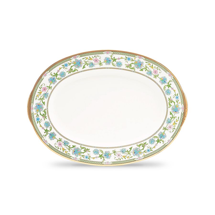 Đĩa Oval cỡ nhỏ Noritake Yoshino 32cm