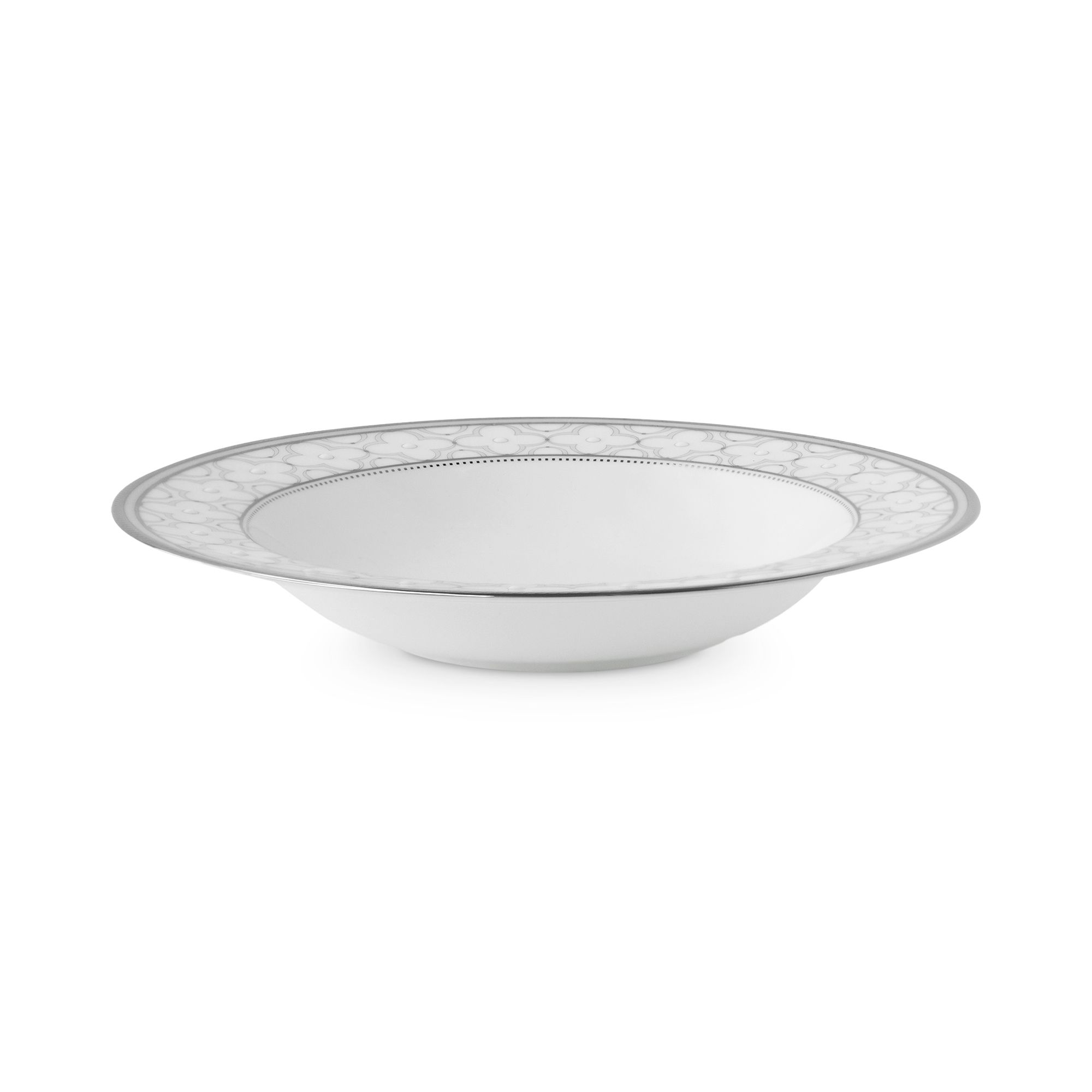 Đĩa sâu lòng Noritake Trefolio Platinum 21,4cm