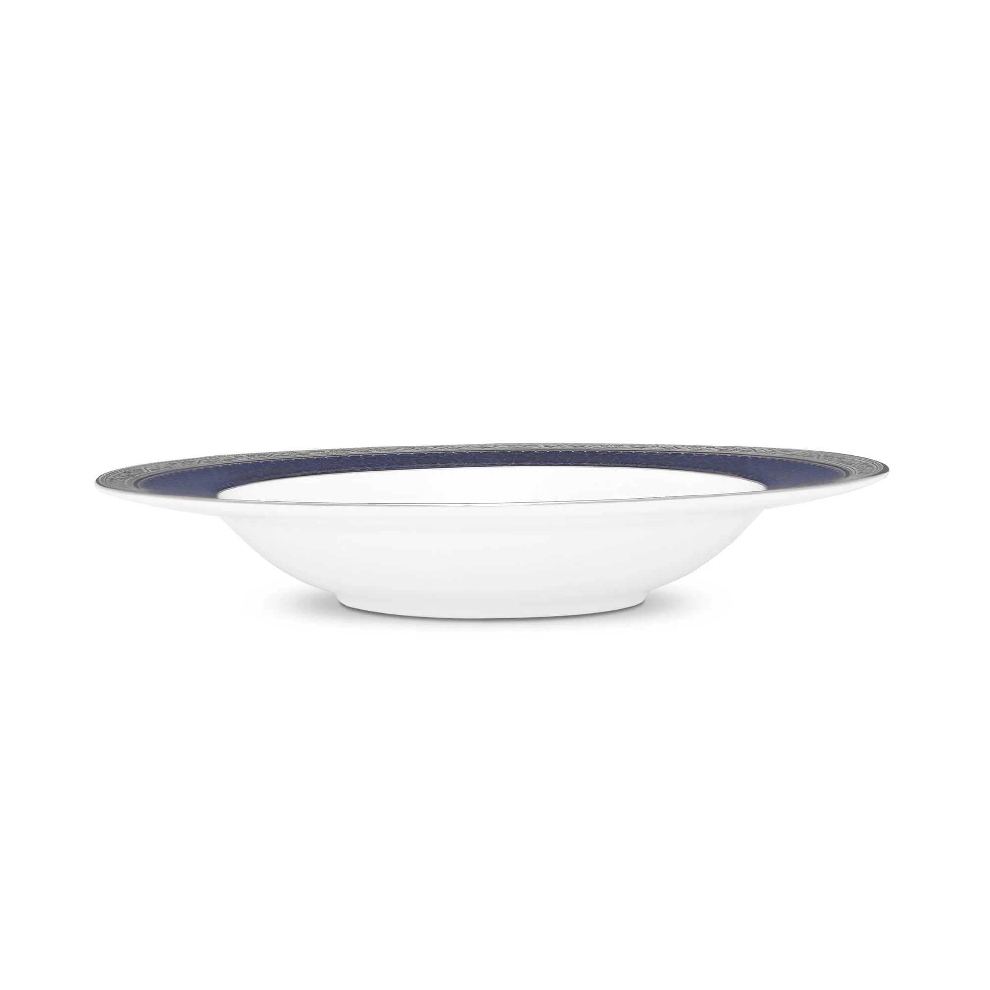 Đĩa sâu lòng Noritake Odessa Cobalt Platinum 21,4cm