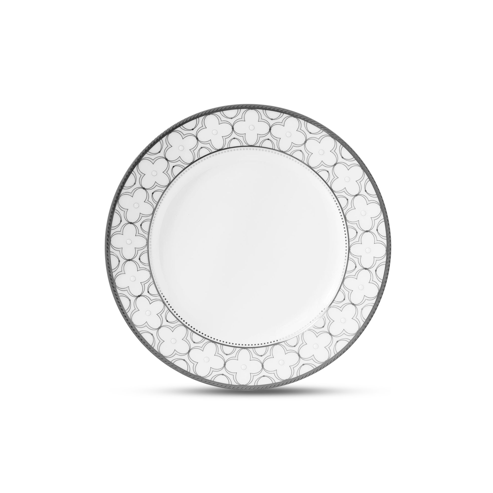Đĩa lót bát cơm Noritake Trefolio Platinum 16,7cm