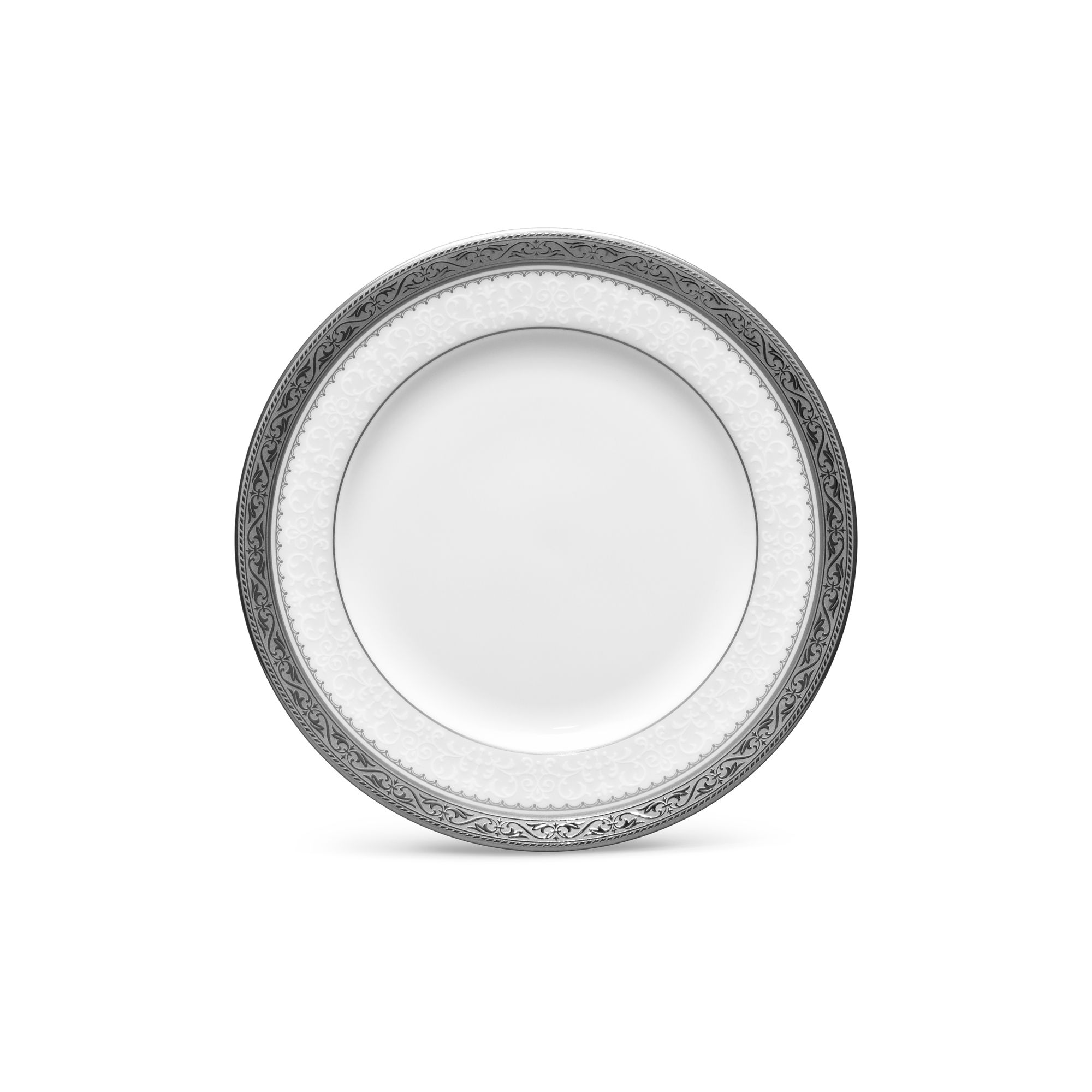 Đĩa lót bát cơm Noritake Odessa Platinum 16,7cm