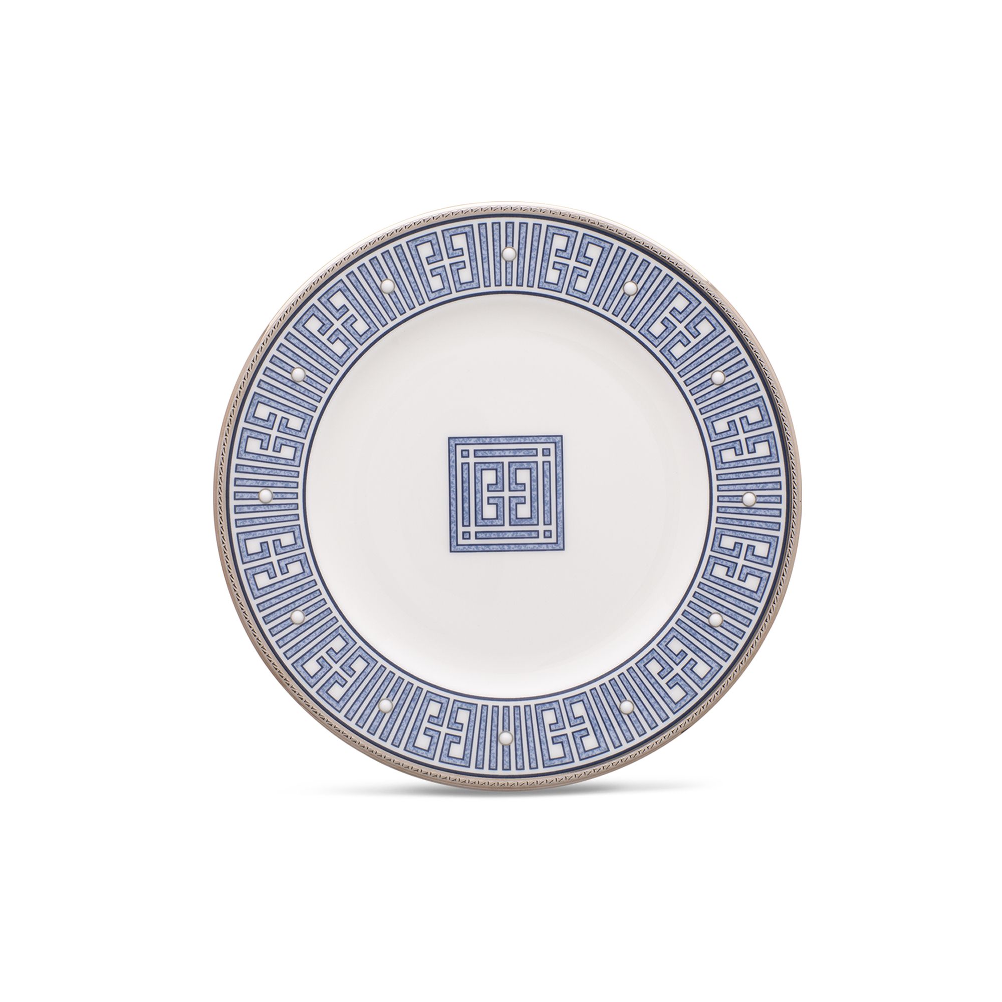 Đĩa tròn cỡ nhỏ Noritake Infinity Blue 16,7cm