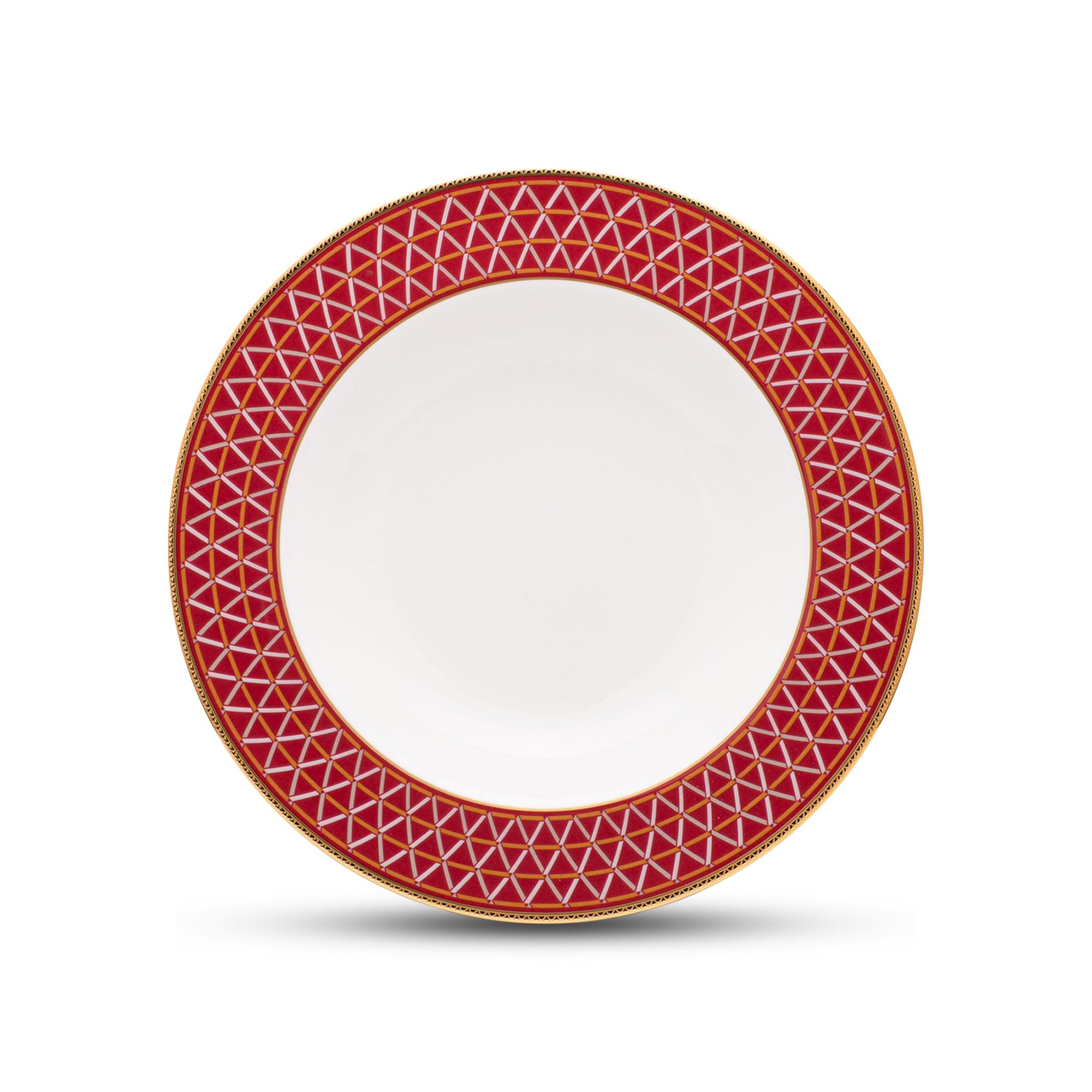 Đĩa tròn cỡ vừa Noritake Crochet 21,9cm
