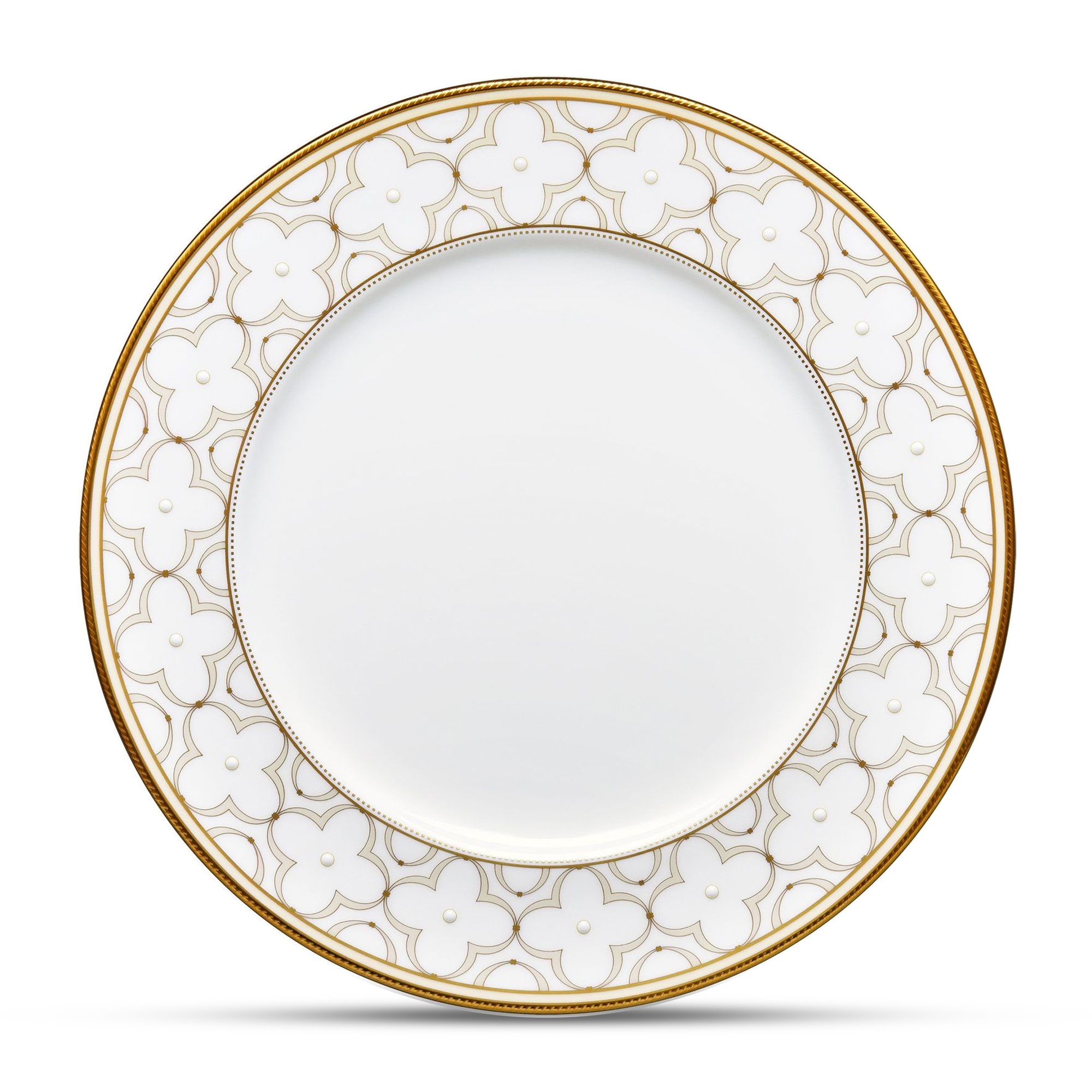 Đĩa tròn cỡ lớn Noritake Trefolio Gold 28,1cm