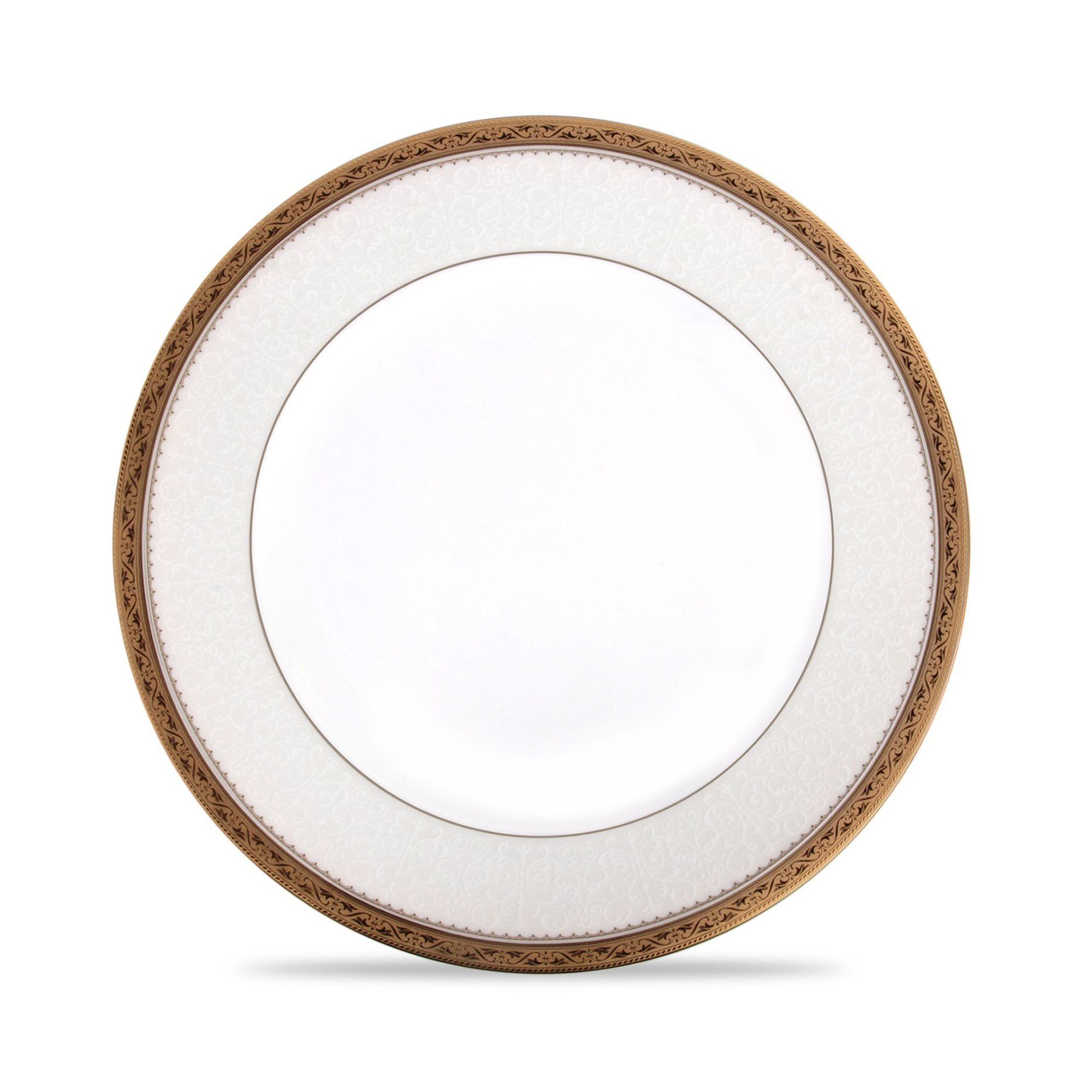 Đĩa tròn cỡ lớn Noritake Odessa Gold 27cm