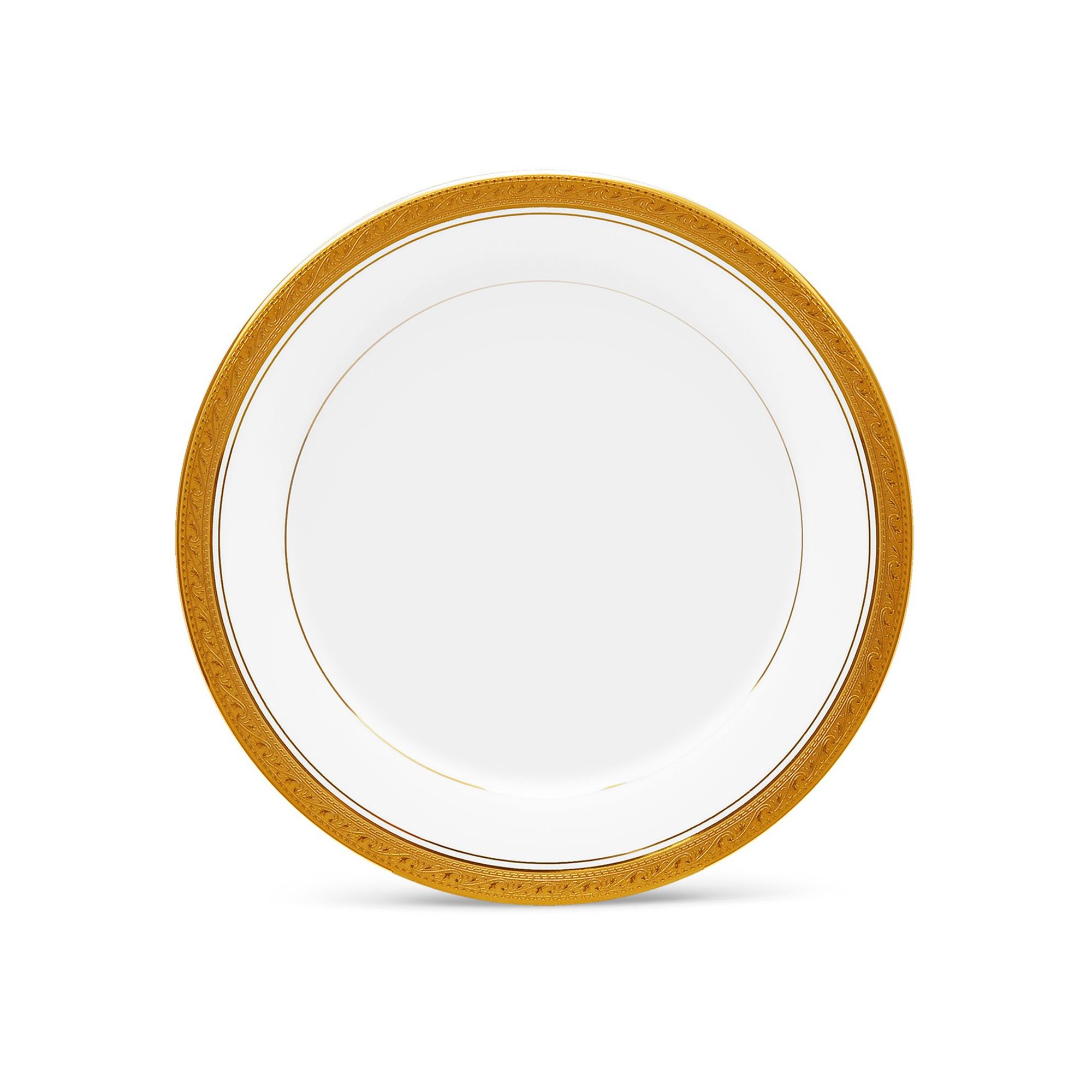 Đĩa tròn cỡ vừa Noritake Crestwood Gold 21,1cm