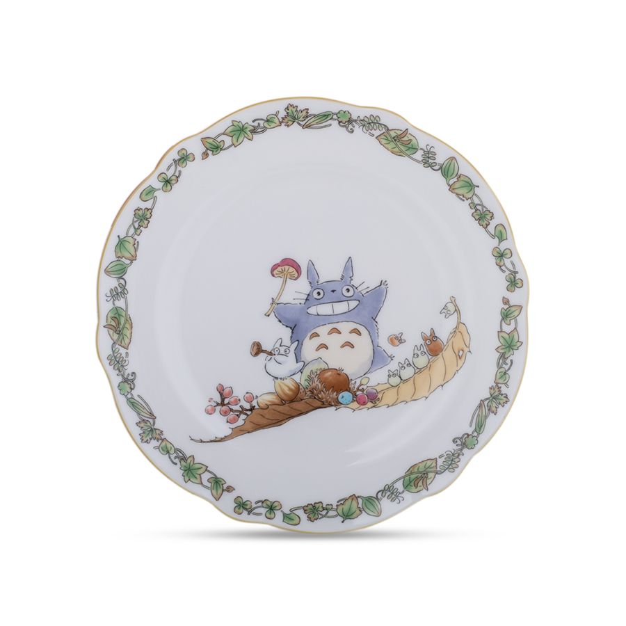 Đĩa tròn cỡ vừa Noritake Totoro 4924-3L 22cm