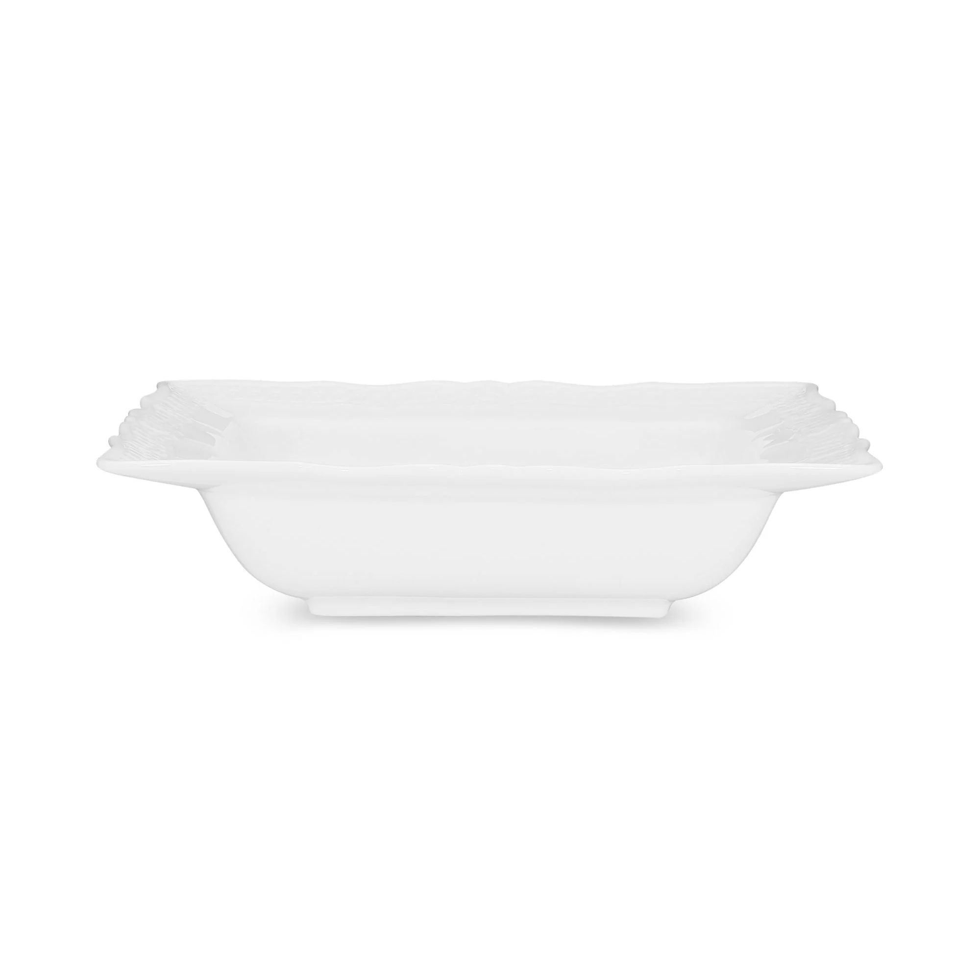 Đĩa vuông sâu lòng Cher Blanc Noritake 20,1cm