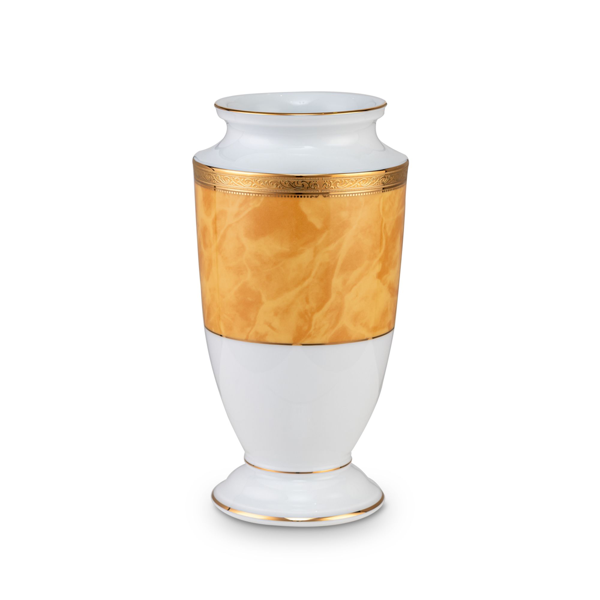 Bình hoa Noritake Majestic Yellow 23cm