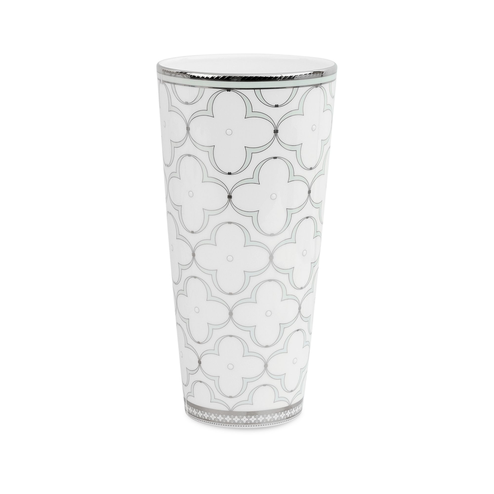 Bình hoa Noritake Trefolio Platinum 25,8cm